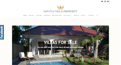 Desktop Screenshot of lovinabali.com