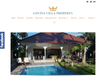 Tablet Screenshot of lovinabali.com